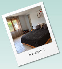 Chambre du rez de chaussé accès direct salle d'eau