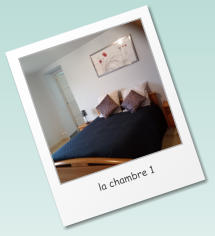 Chambre du rez de chaussé accès direct salle d'eau